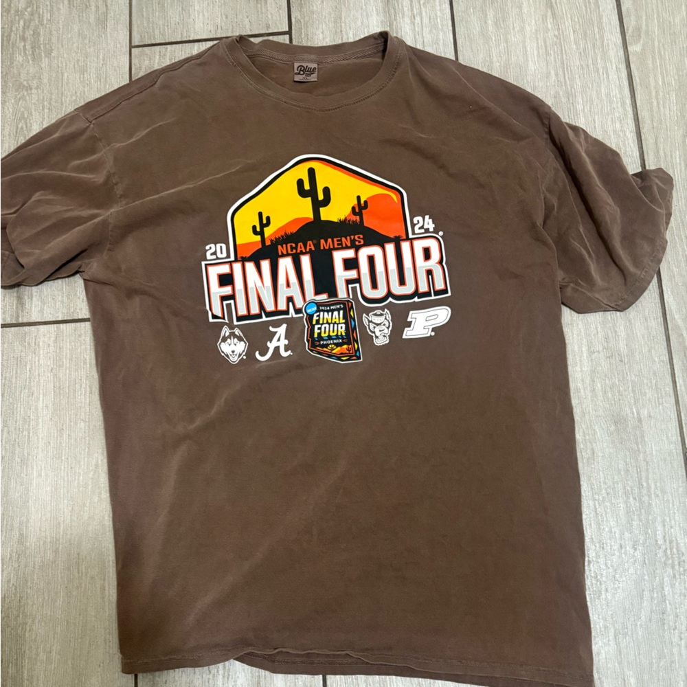 Vintage NCAA Men's Final Four T-Shirt 2024 SIZE XL